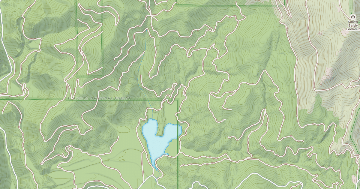 Map preview of NORTH SKOOKUM LAKE ROAD