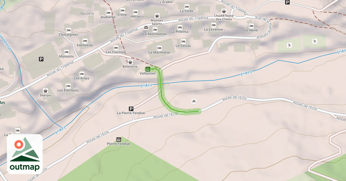 Map of Alouette