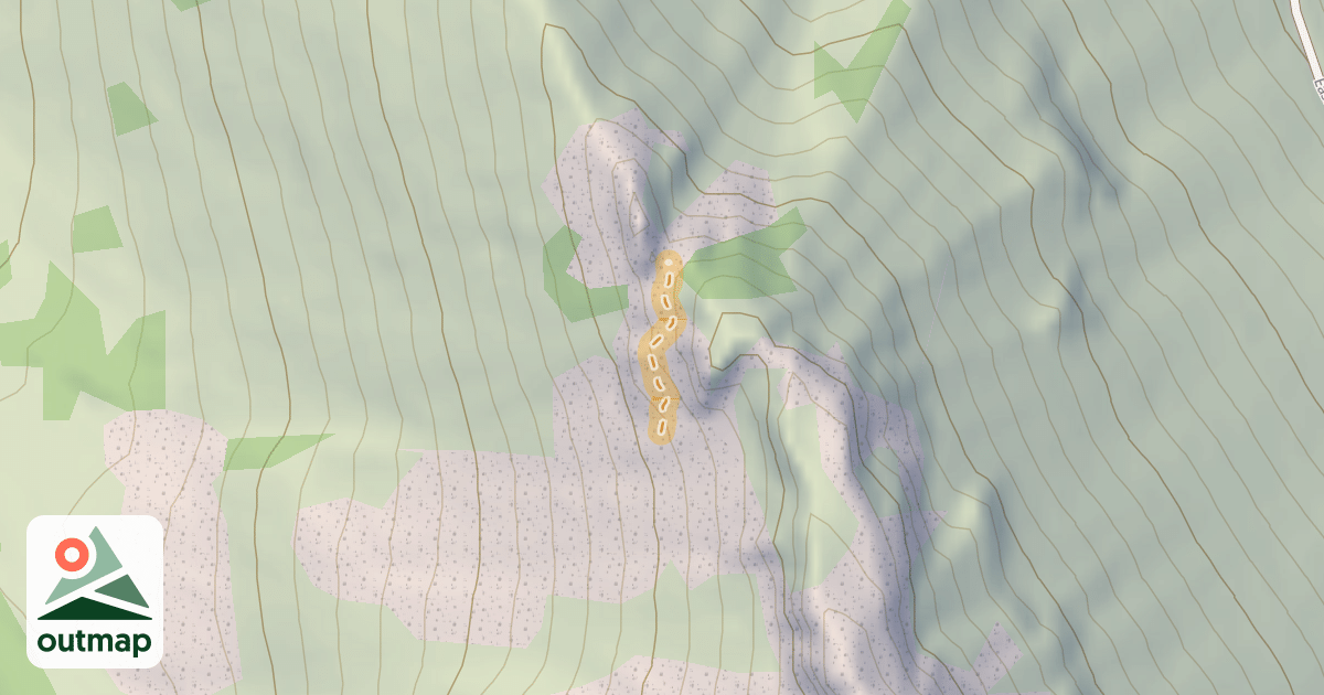 Map of Gunsight Sidestep