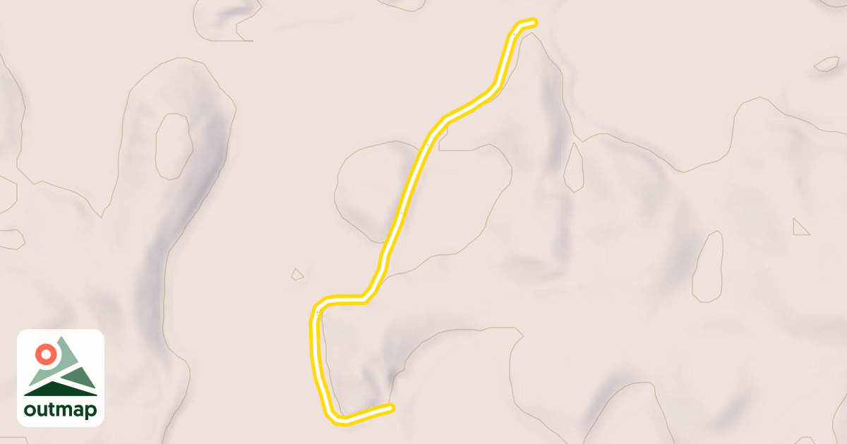 Map of Brush Cat Trail