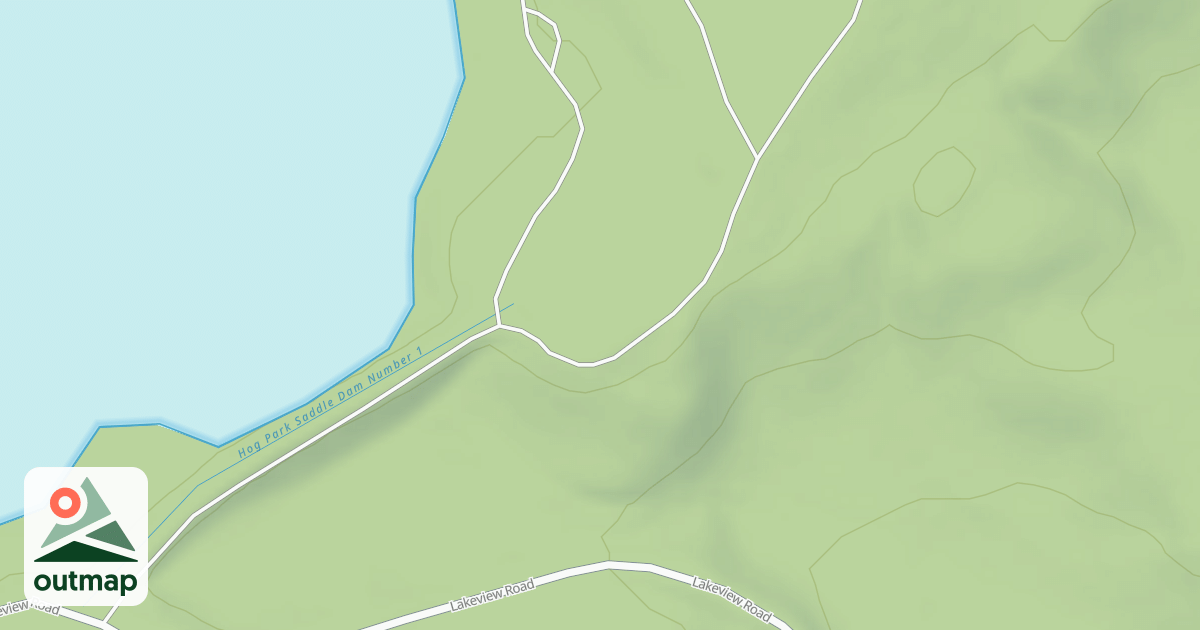 Map of LAKEVIEW CAMPGROUND SPUR