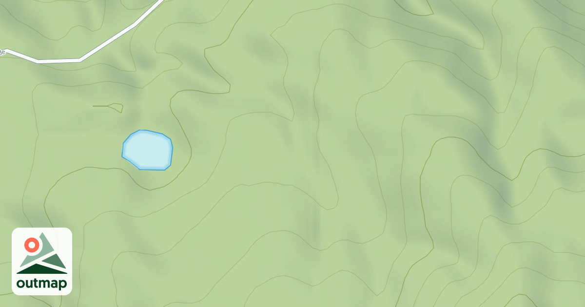 Map of Flat Mountain Trail 12