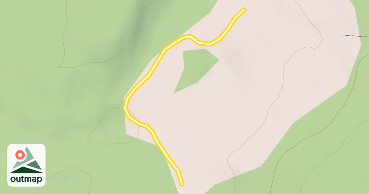 Map of Stumpy's Upper Trail