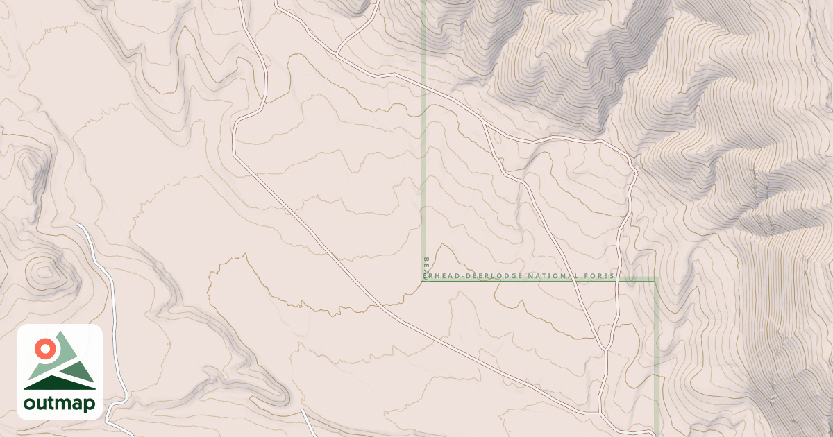 Map of BLM National GTLF Public Motorized Roads 5393c184-9de3-476d-a7f1-59224795b077