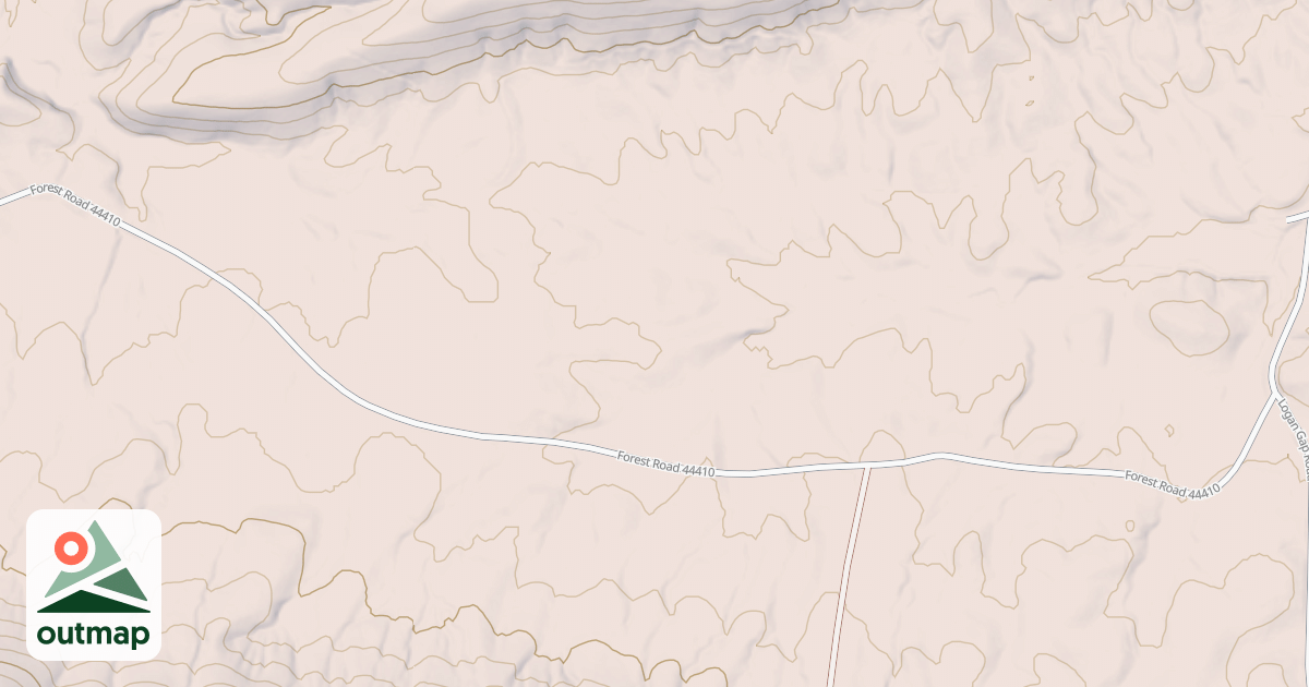 Map of USFS Motor Vehicle Use Map Roads {29BC22F3-E68C-45ED-AA87-ABE6F2BFC4BA}