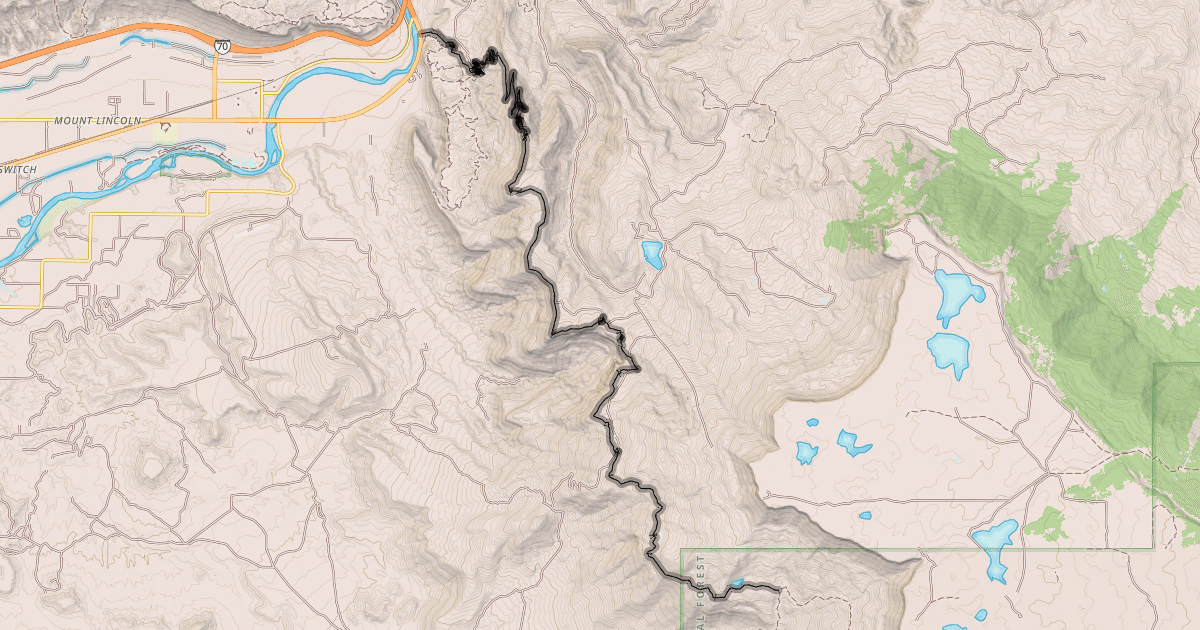Map preview of Palisade Plunge