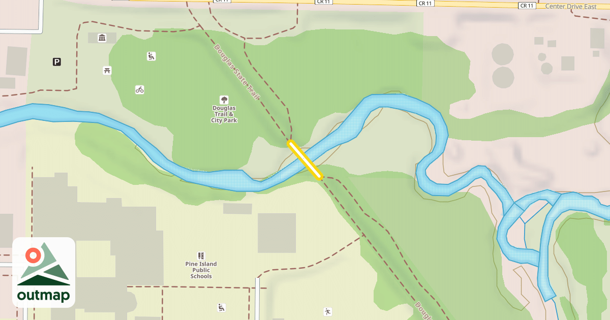 Map of Douglas Trail