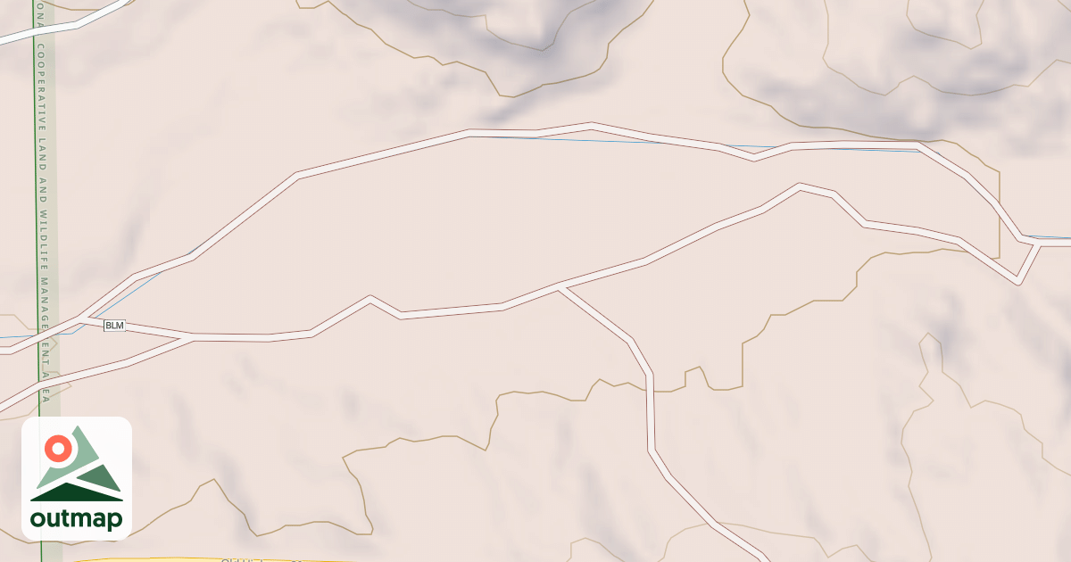 Map of BLM National GTLF Public Motorized Roads 2fdc3b93-9642-4155-b95e-4d440d34b694