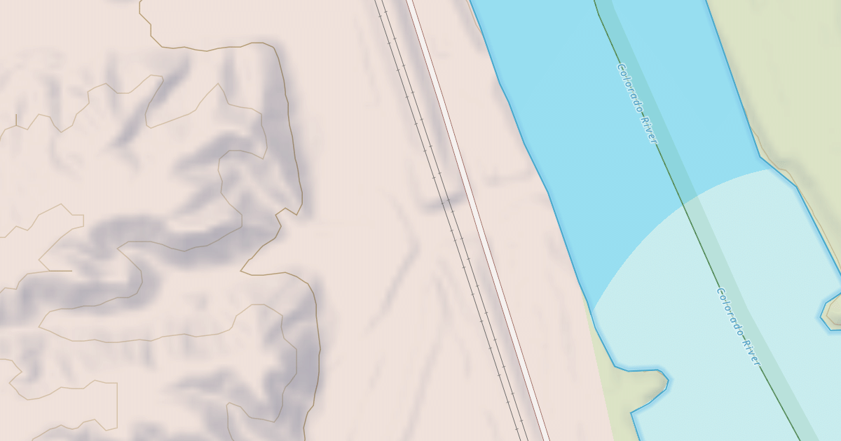 Map preview of BLM National GTLF Public Motorized Roads 1495bf4f-094b-4414-91ad-be714cd343fa