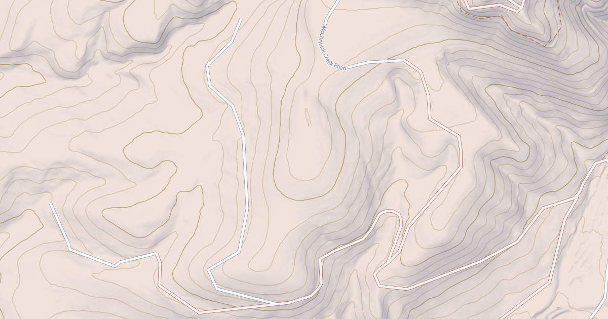 Map preview of JOSEPHINE CREEK EAST