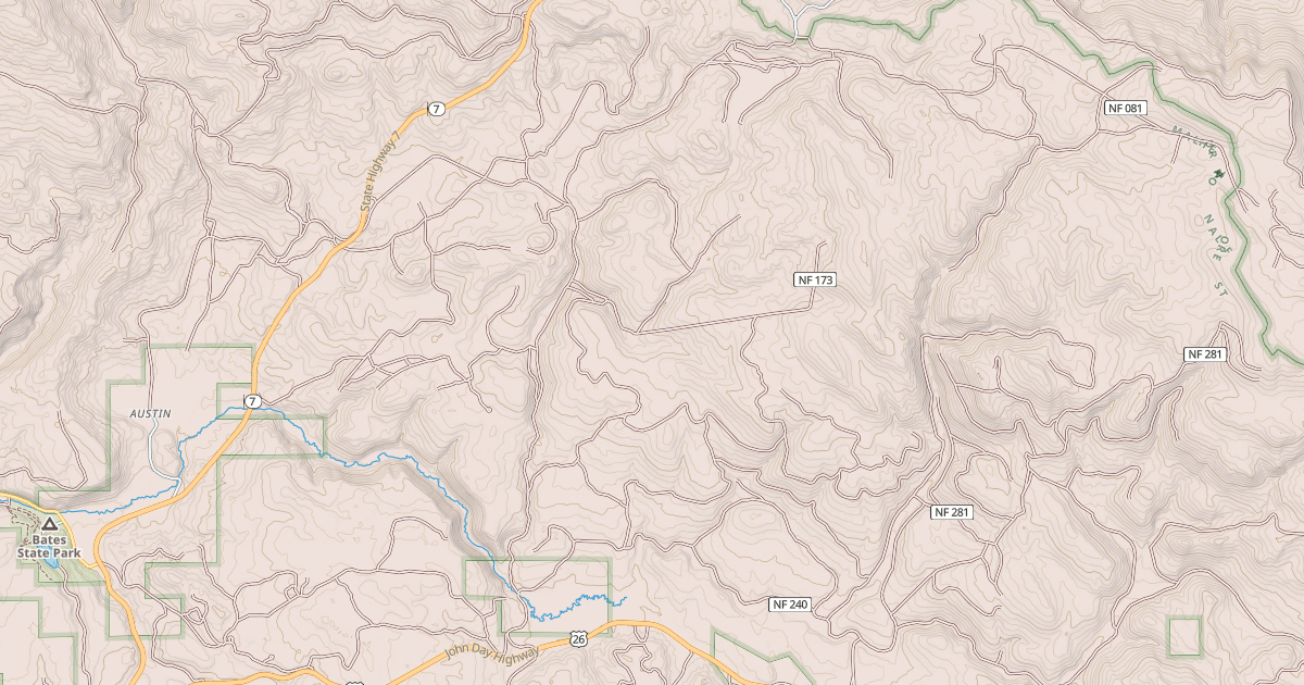 Map preview of CRAWFORD CREEK MRS