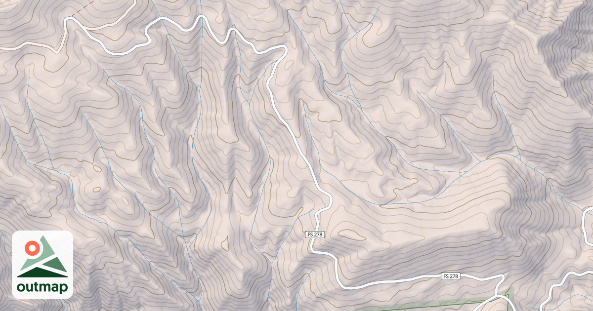 Map of FLAT TOP