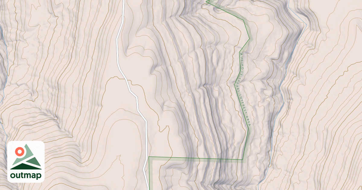 Map of USFS Motor Vehicle Use Map Roads {D61CDE0F-9FFB-49CE-A40D-A0A2661F8235}