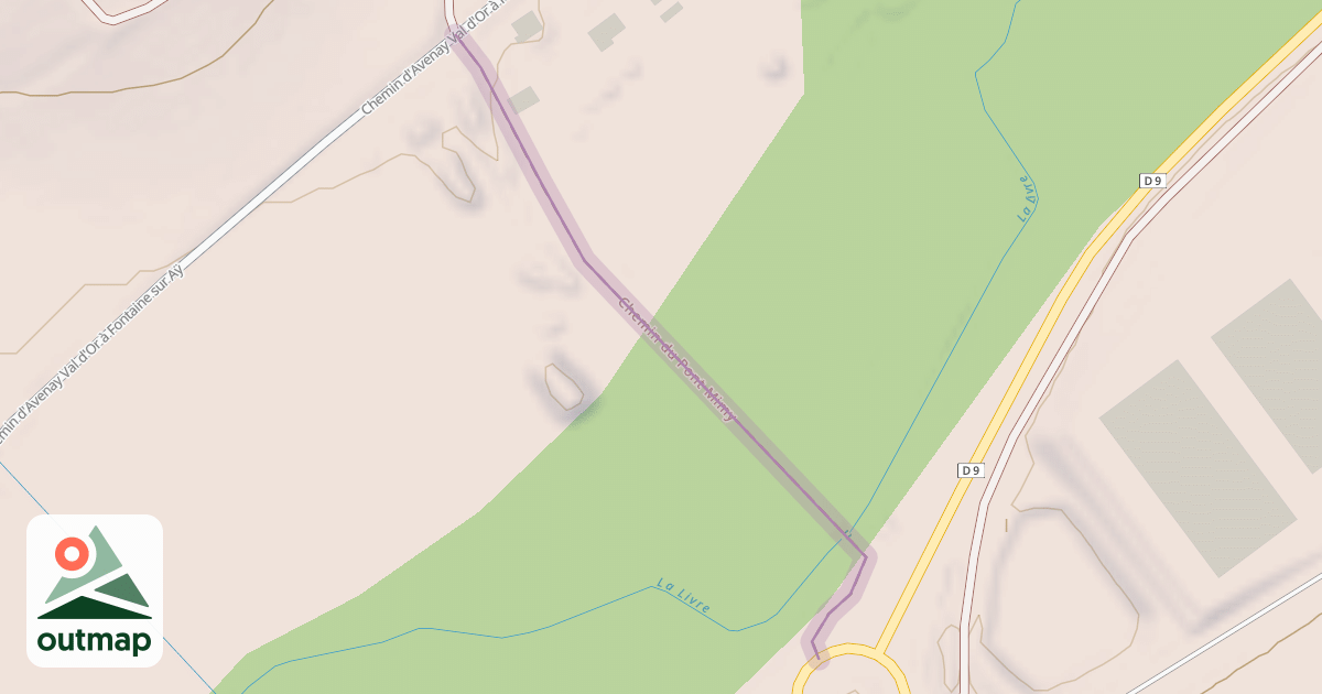 Map of Chemin du Pont Mimy