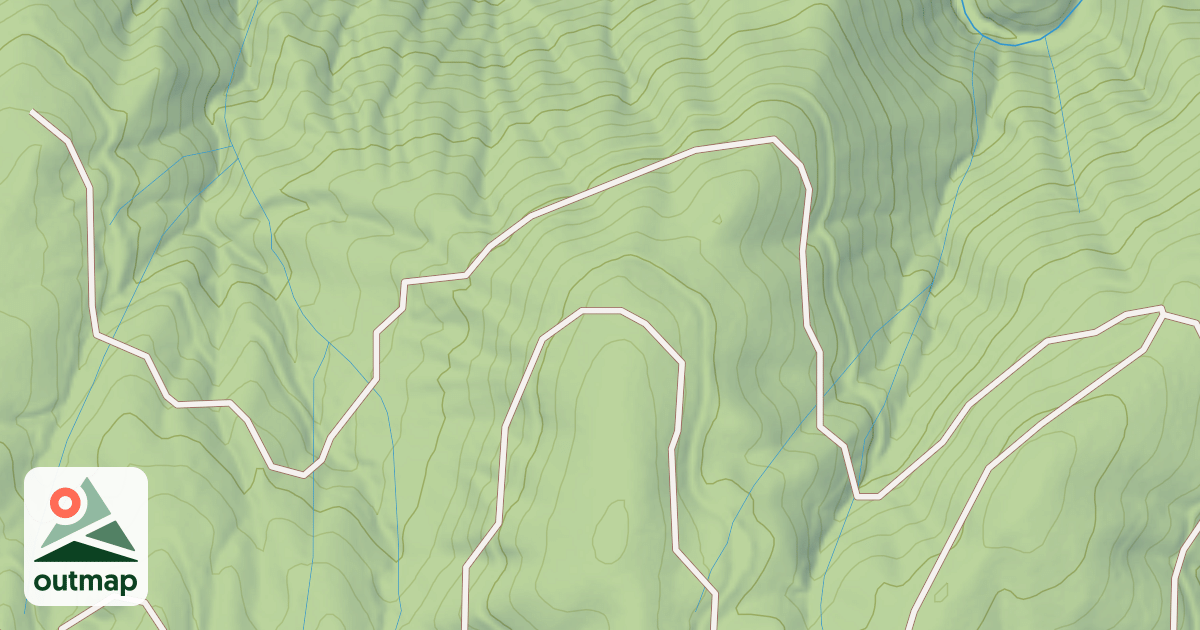 Map of FALL RIVER SPUR A