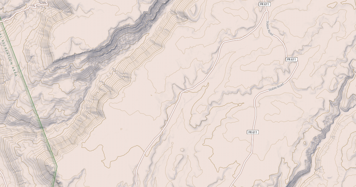 Map preview of USFS Motor Vehicle Use Map Roads {5B8B1D38-330E-4ED6-A0BF-37683E124C3E}