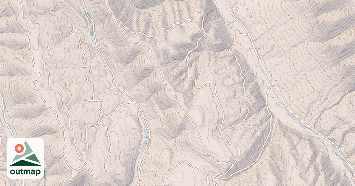 Map of ROCKY RIDGE