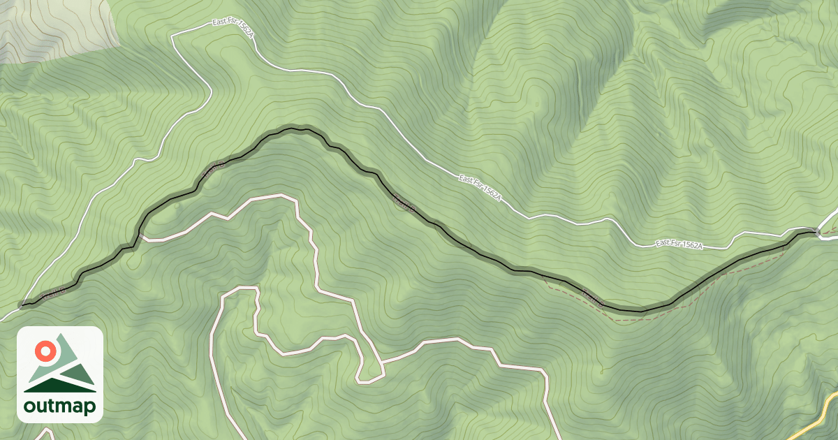 Map of Trail D