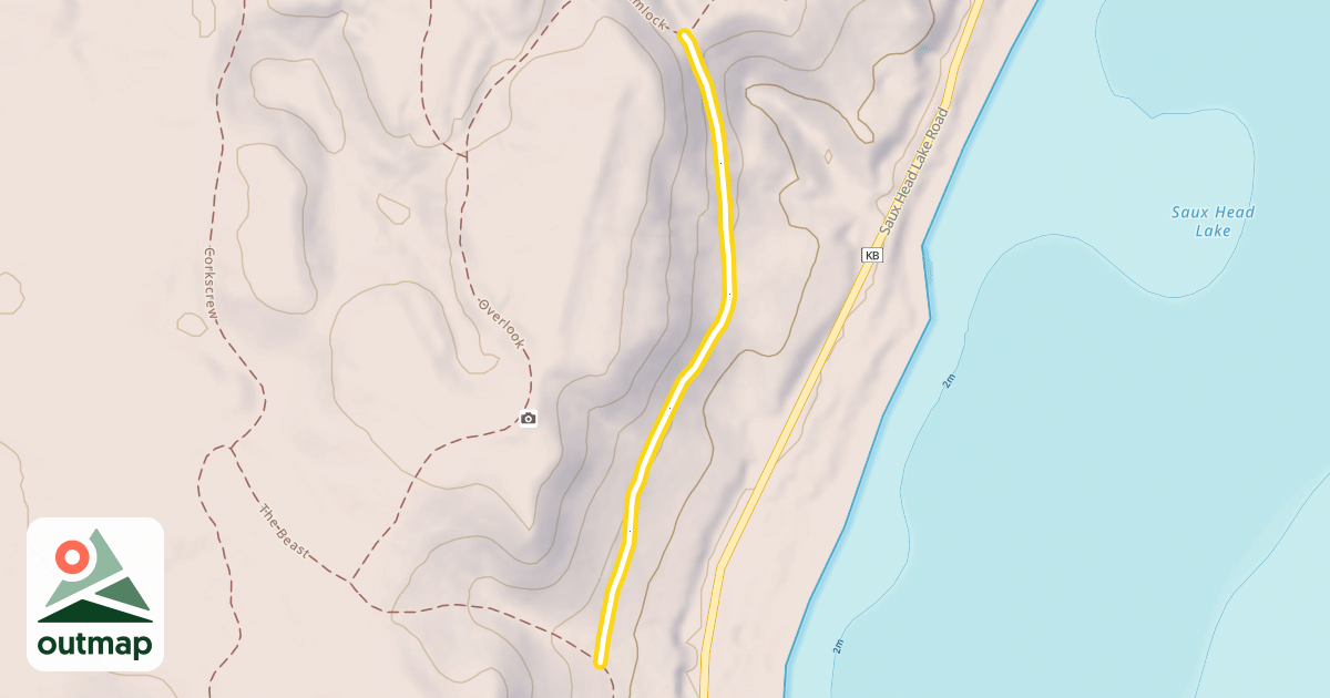 Map of Low Road
