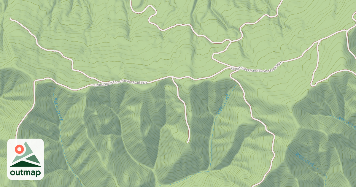 Map of SCOTT MOUNTAIN