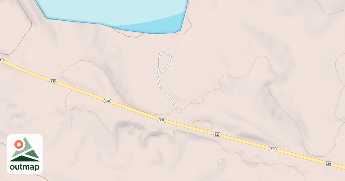 Map of TILLATOBA LAKE REC AREA
