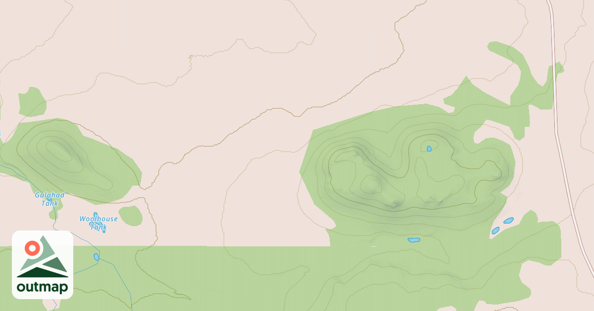 Map of USFS National Forest System Roads {C2619650-6B1A-4946-B61E-9043576EA130}