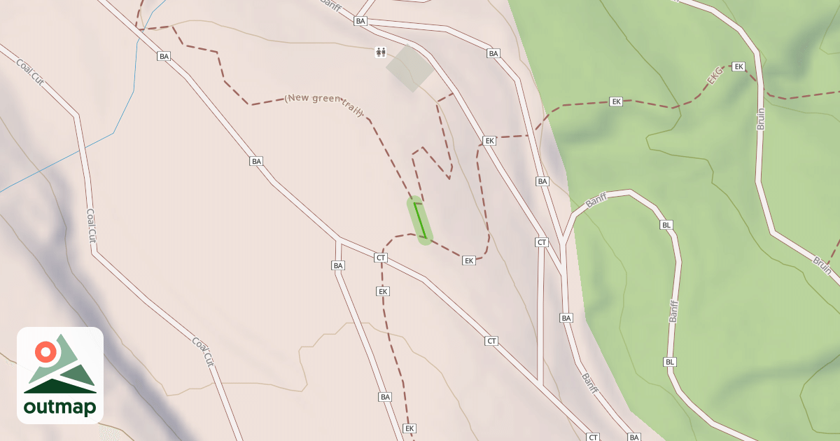 Map of (New green trail)