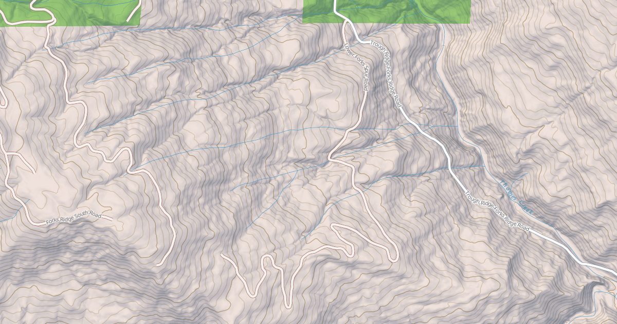 Map preview of LOWER FORKS SPUR