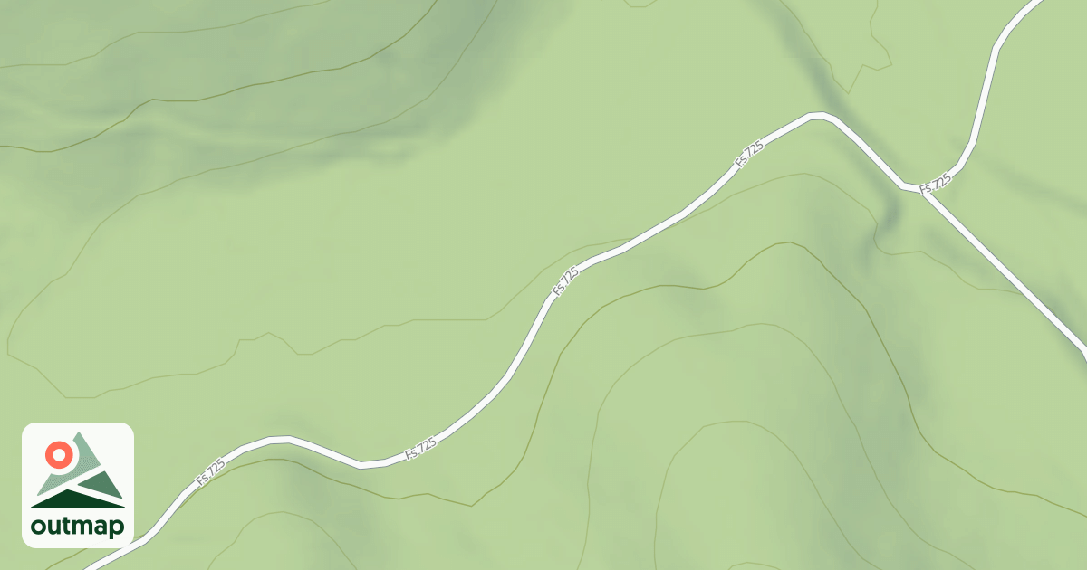 Map of (FDR) MEADOW CREEK