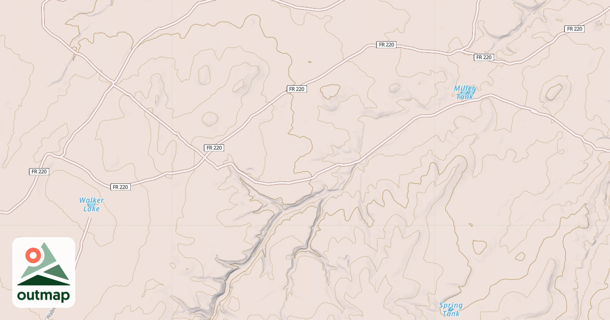Map of USFS National Forest System Roads {9963CE0C-0C18-452A-8085-8809F056969A}