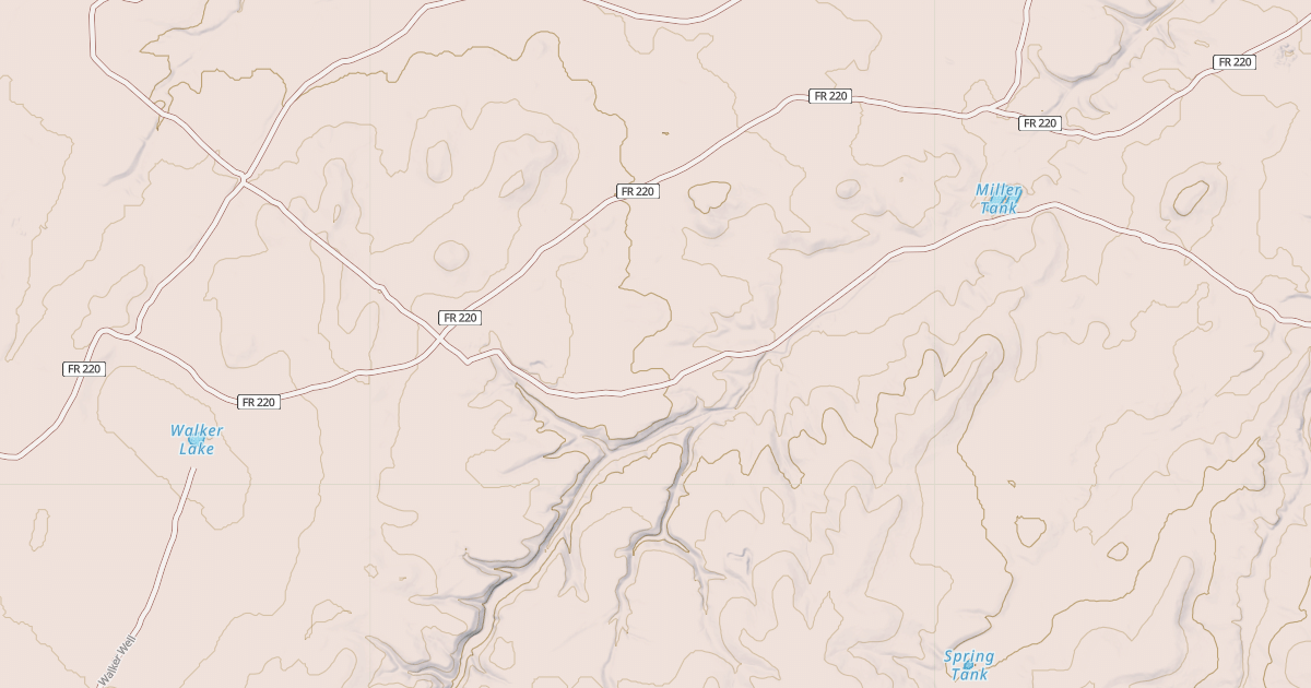 Map preview of USFS National Forest System Roads {9963CE0C-0C18-452A-8085-8809F056969A}