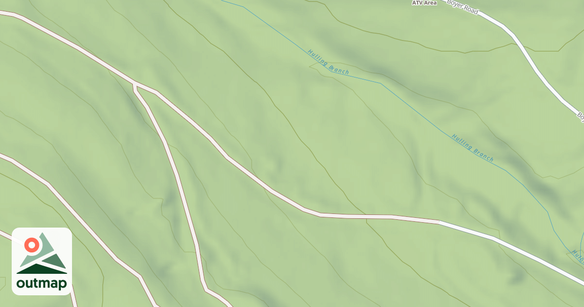 Map of Whiskey Springs Trails