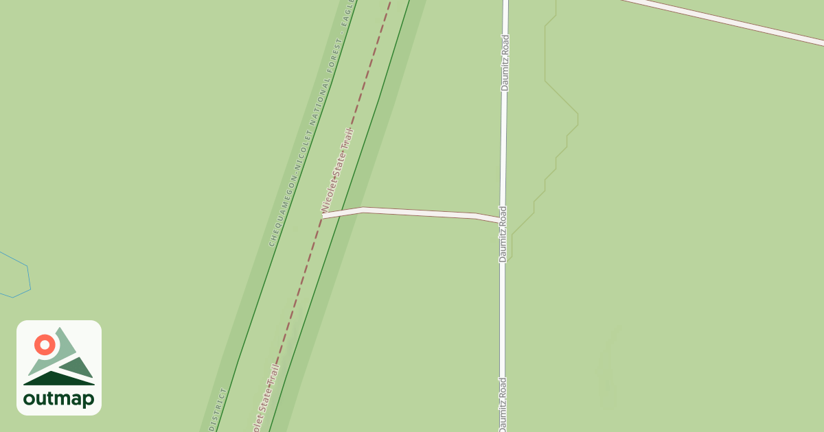 Map of FR 2152R