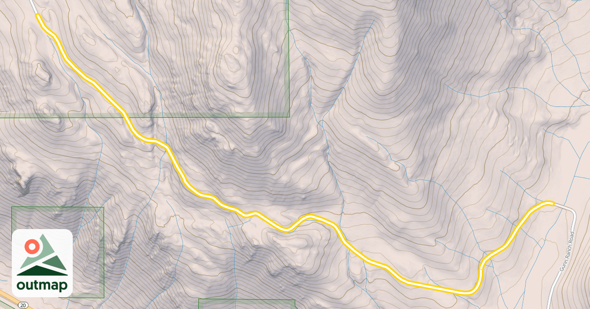 Map of Gunn Ranch
