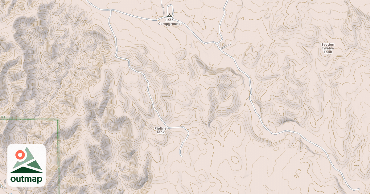 Map of USFS National Forest System Roads {D71331C9-64AF-4E27-90CB-46BD10C65184}