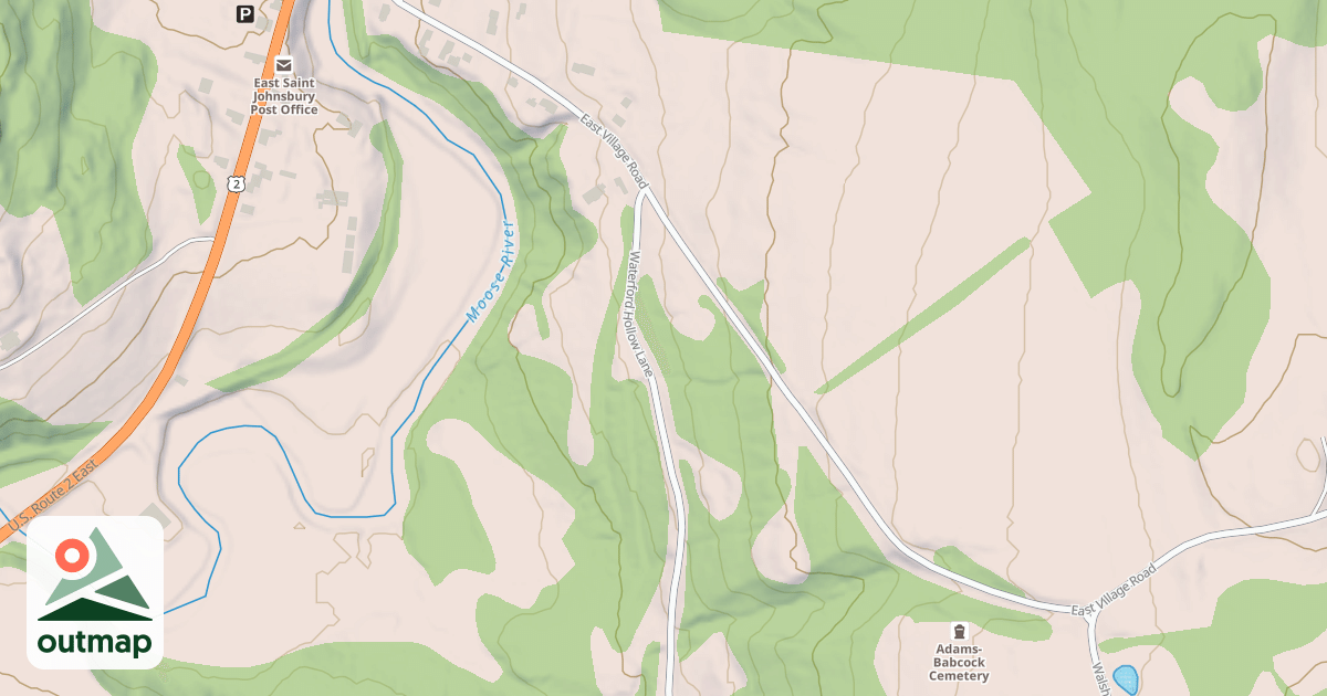 Map of 218