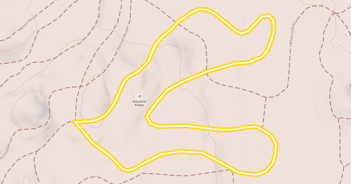Map preview of Meadow Ridge