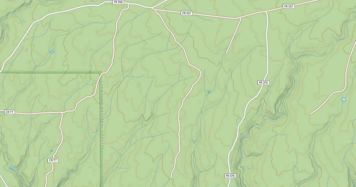 Map preview of IRON SPRINGS RSVR