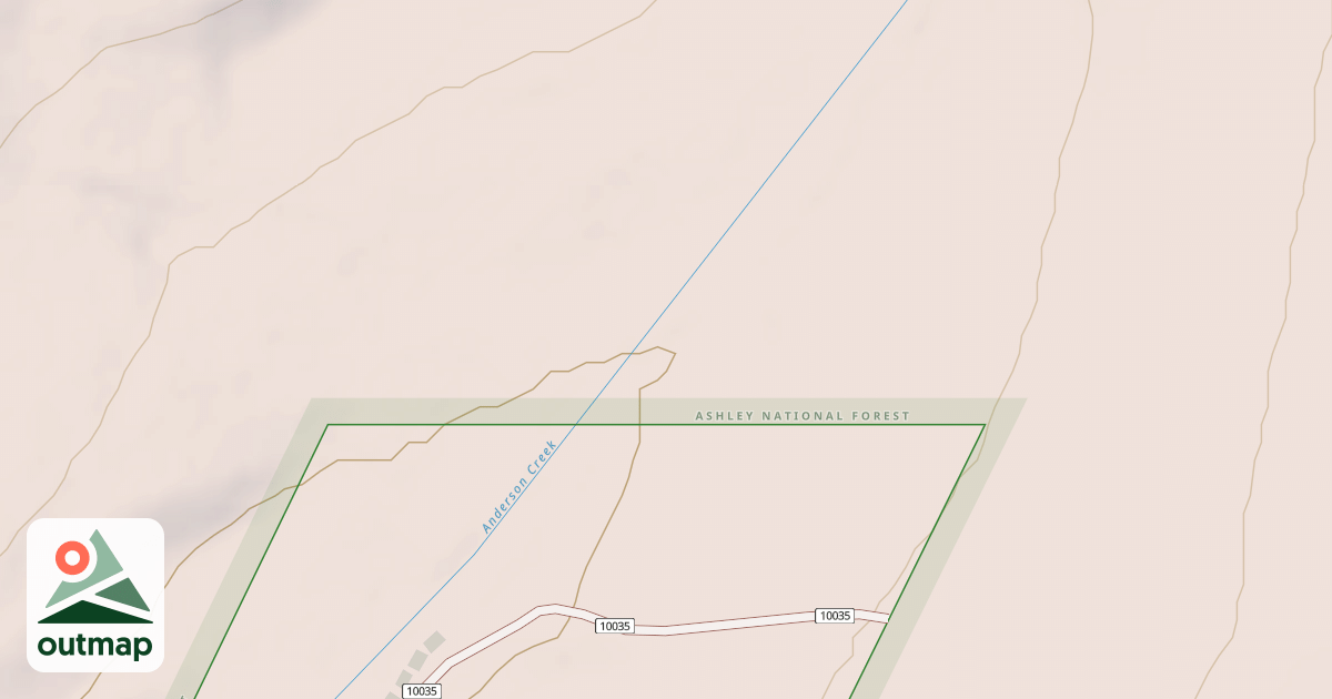 Map of ANDERSON CREEK ATV