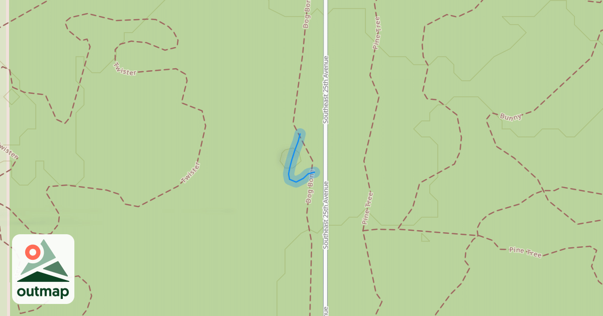 Map of Lil' Hammock