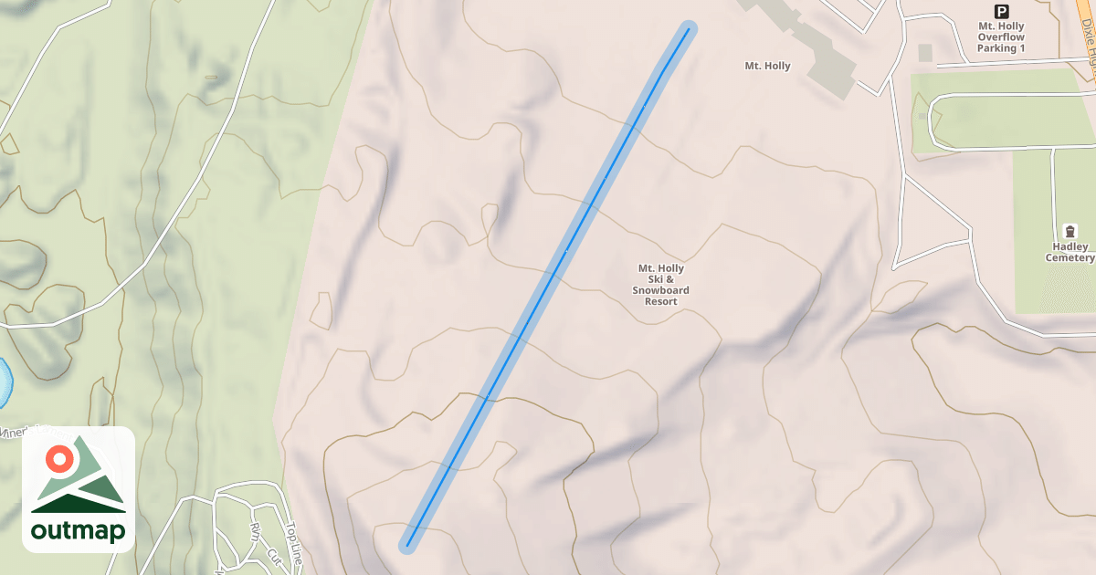 Map of Woodward
