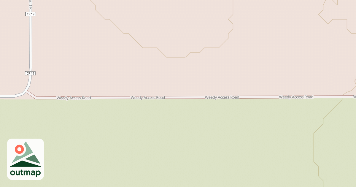 Map of WEEDY ACCESS