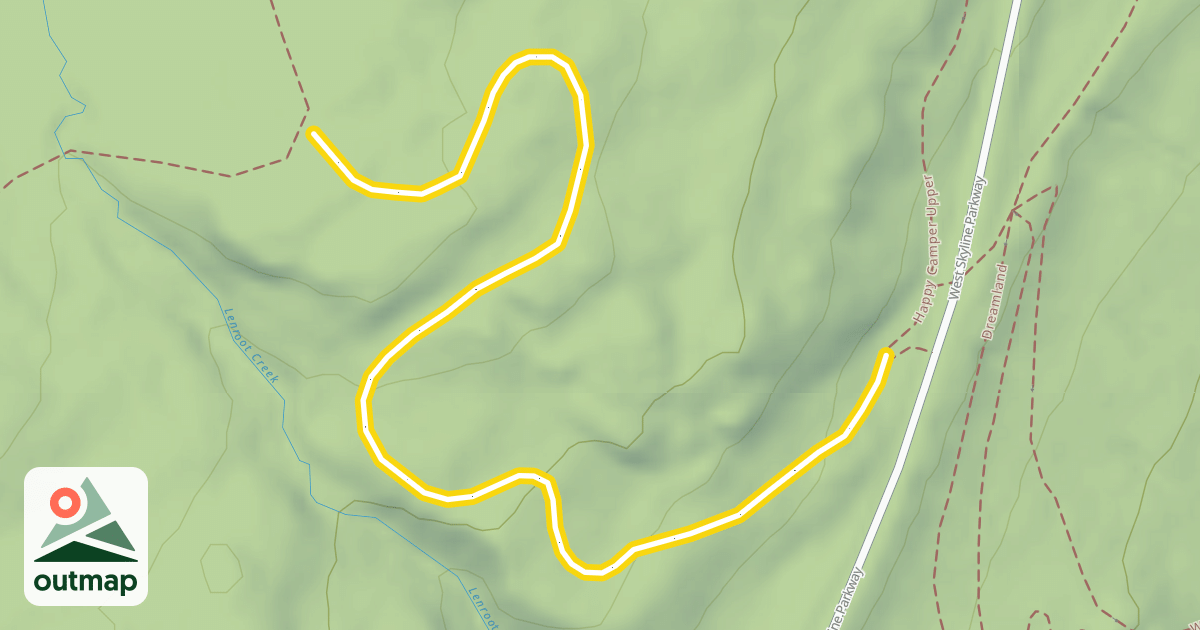 Map of Nordic Connector Trail