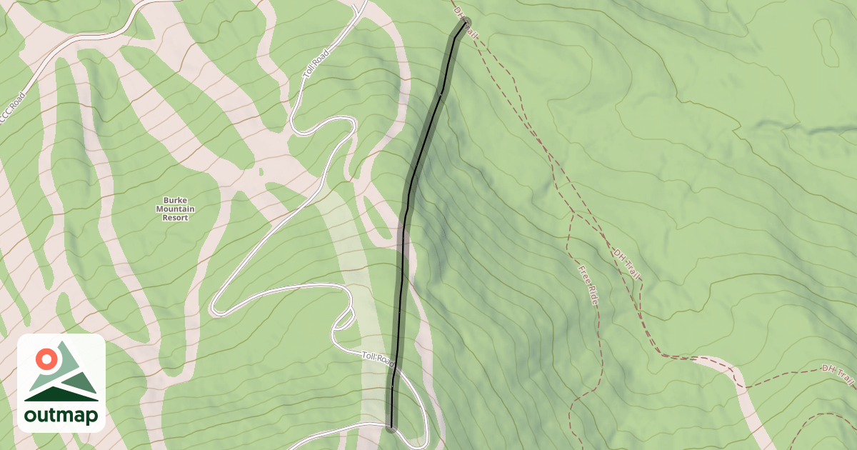 Map of Lower Power Line