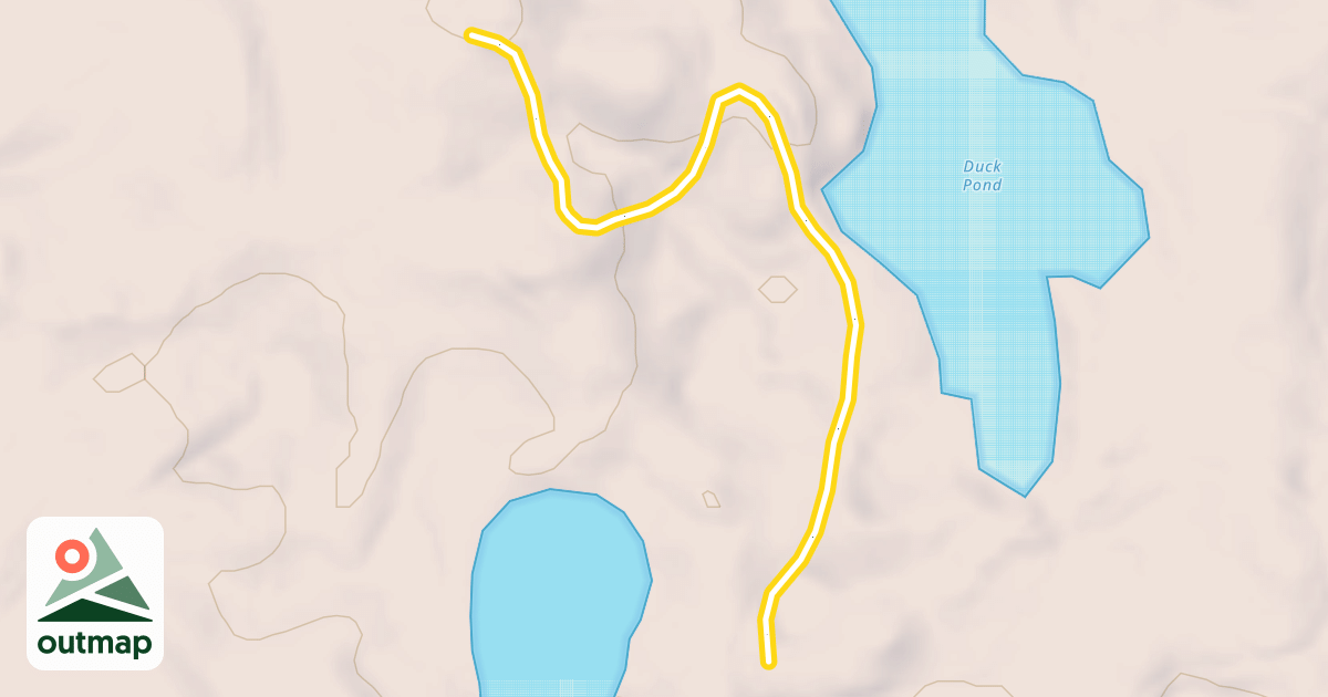 Map of Bucks Run