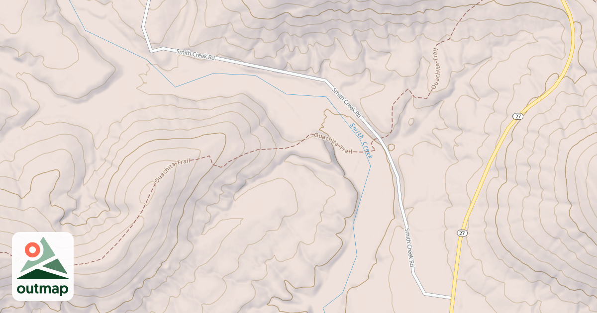 Map of SMITH CREEK