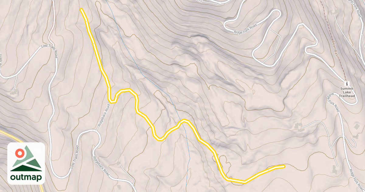 Map of Dutch's Detour