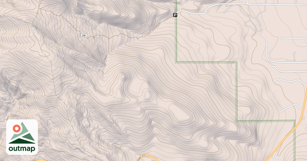 Map of ROCKY PEAK