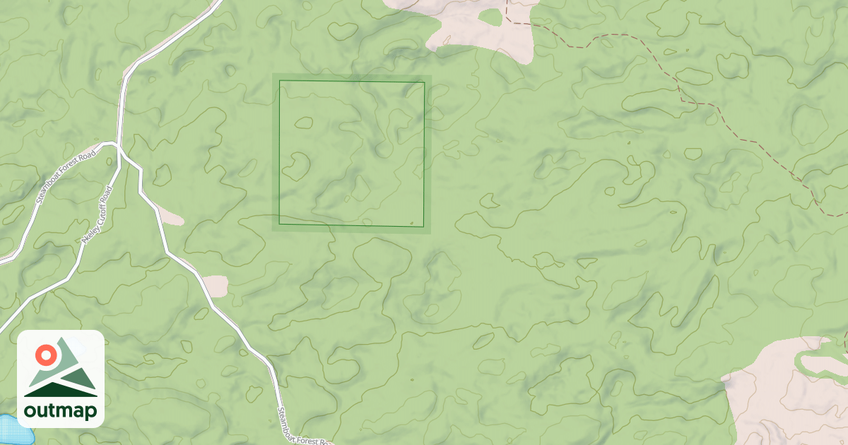 Map of Martineau Recreational Trails
