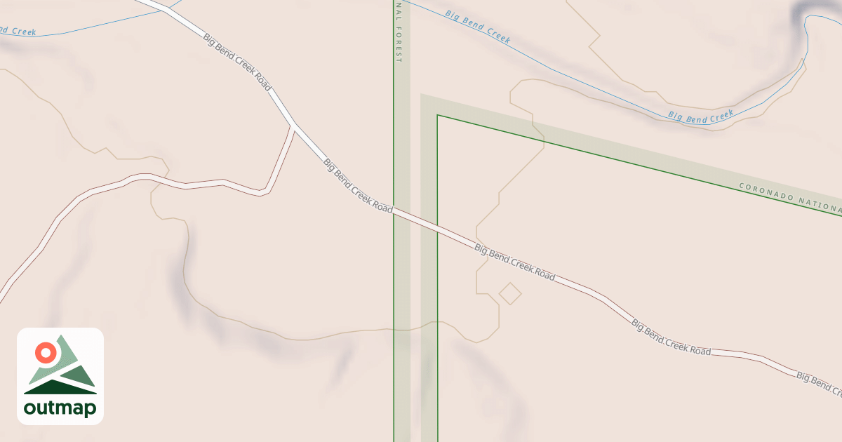 Map of BIG BEND